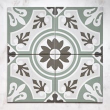 Vera 200 x 200mm Decorative Matt Porcelain Tile